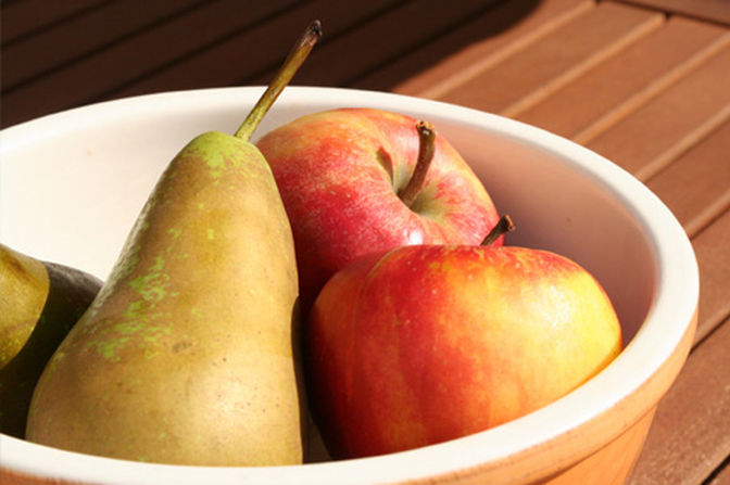 Pears and apples for fall recipe
