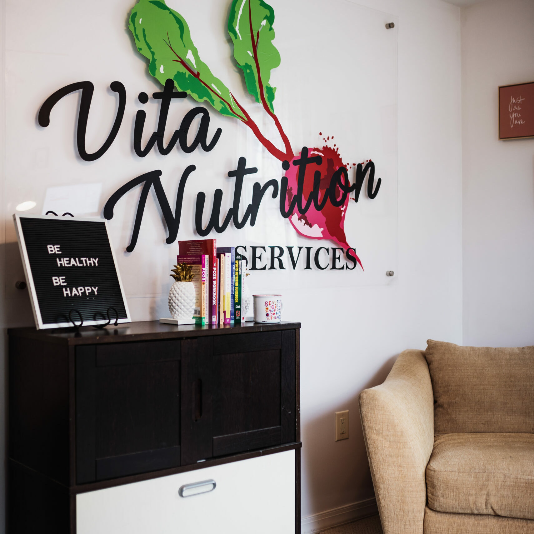 Picture of Vita Nutrition Counseling office where there are dietitian jobs available